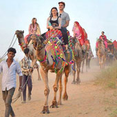 Elephant ride in Jaipur