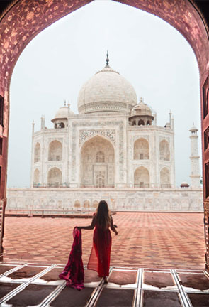 Taj Mahal in Agra