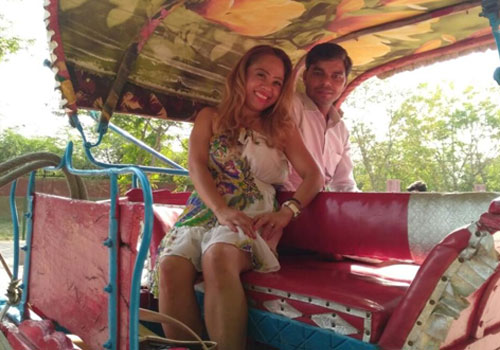 Tanga Ride to Taj Mahal