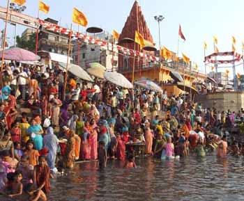 Ganga Dusshera at River Ganges in Varanasi